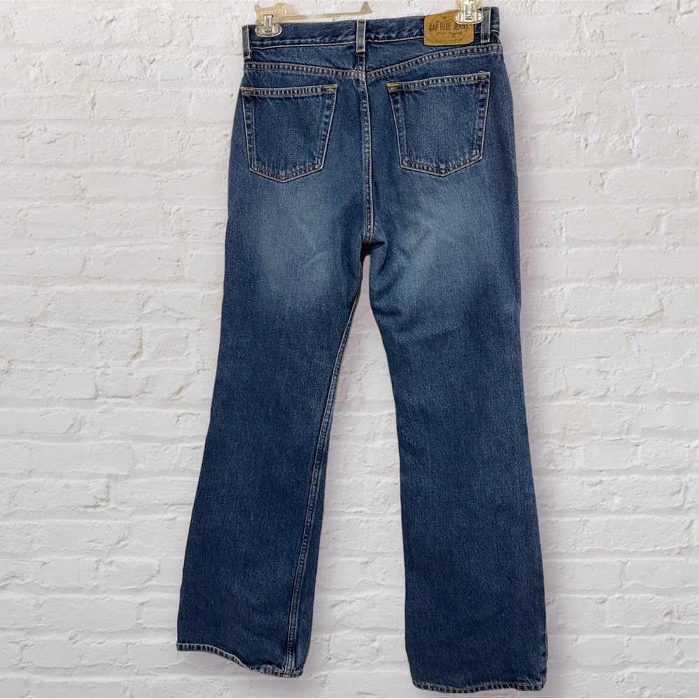 VTG Gap Blue Jeans Flare Y2K 90s Medium Wash High-Waisted